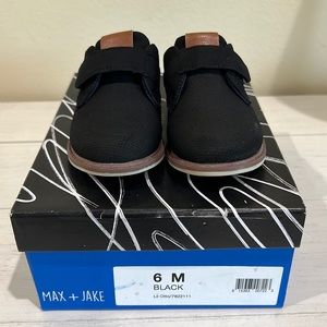 Lil Otto Oxford Toddler 6 Shoes - Black
